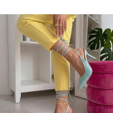 Solea Strappy High Heels with Cushioned Insole and Adjustable Straps