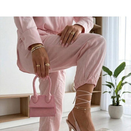 Solea Strappy High Heels with Cushioned Insole and Adjustable Straps