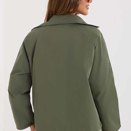 Rue Paris Women's Professional Longline Coat with Pockets & Belt