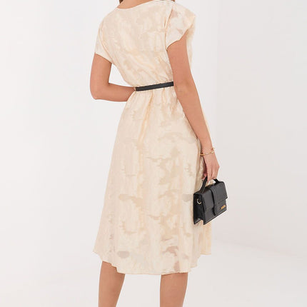 Rue Paris Elegant Cocktail Dress with Flattering Fit & Sleeveless Desi