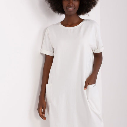 Rue Paris Professional Daydress with Pockets and Elegant Design