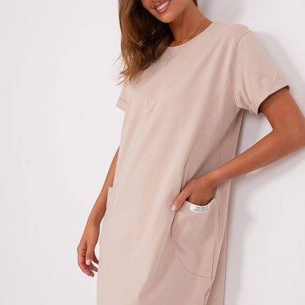 Rue Paris Professional Daydress with Pockets and Elegant Design