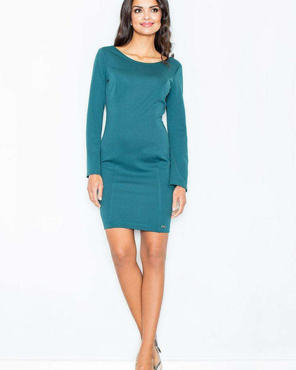 Vintage Allure Pencil Dress: Radiate Timeless Elegance