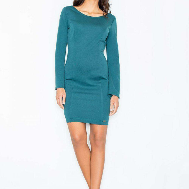 Vintage Allure Pencil Dress: Radiate Timeless Elegance