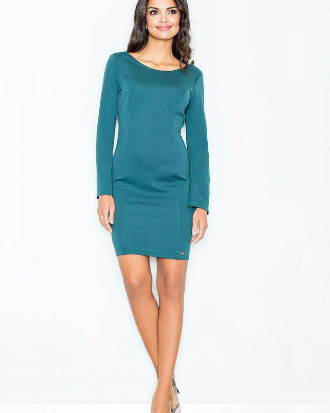 Vintage Allure Pencil Dress: Radiate Timeless Elegance