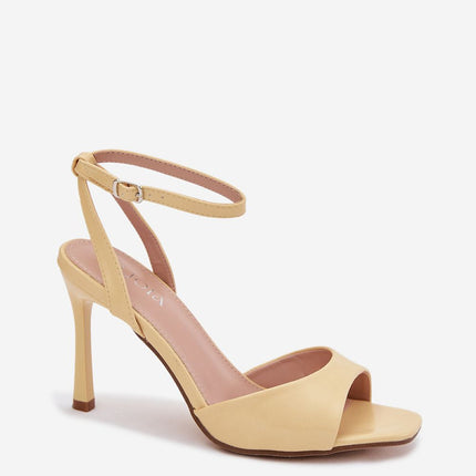 Step in Style Professional Heel Sandals with Comfortable Cushioning