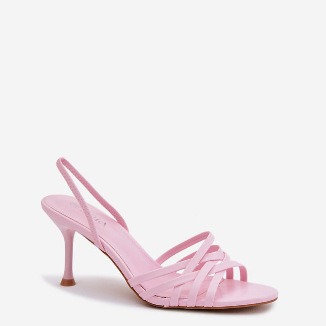 Step in Style Women's Heel Sandals - Comfortable, Elegant Design