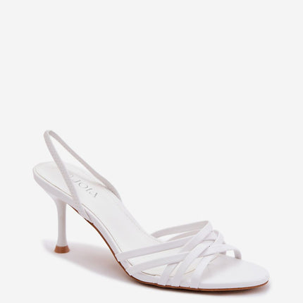 Step in Style Women's Heel Sandals - Comfortable Fit & Elegant Design