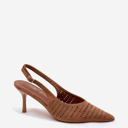 Step in Style Professional Heel Sandals with Cushioned Footbed & Arch