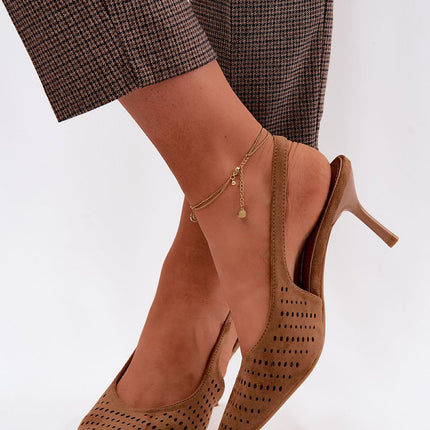 Step in Style Professional Heel Sandals with Cushioned Footbed & Arch