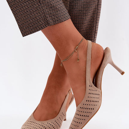 Step in Style Professional Heel Sandals with Cushioned Footbed & Arch