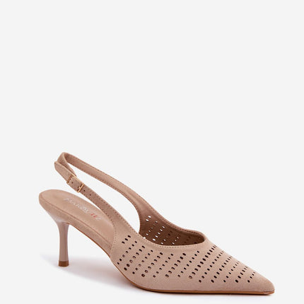 Step in Style Professional Heel Sandals with Cushioned Footbed & Arch