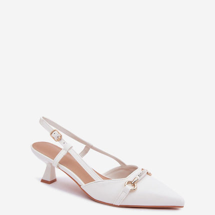 Step in Style Women's Heel Sandals - Comfortable & Elegant Design