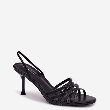 Step in Style Women's Heel Sandals - Comfortable Fit & Elegant Design