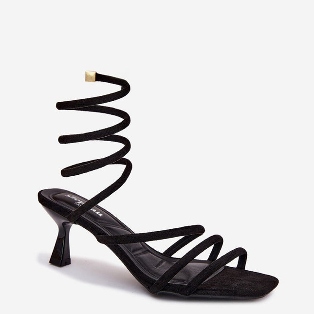 Step in Style Women's Professional Heel Sandals - Comfortable & Stylis