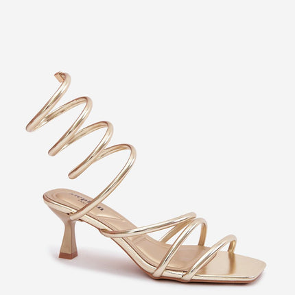 Step in Style Professional Heel Sandals with Cushioned Insole & Adjust