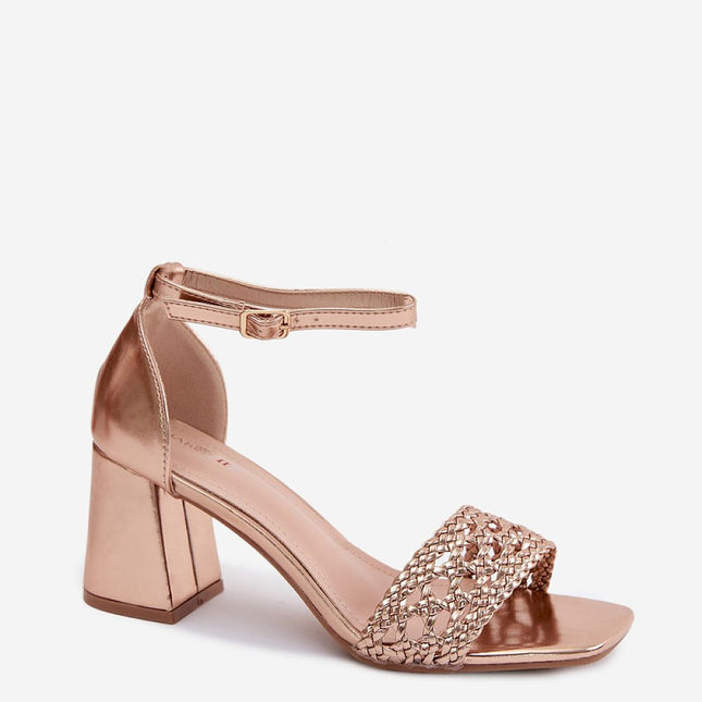 Step in Style Women's Heel Sandals - Comfortable & Elegant Design