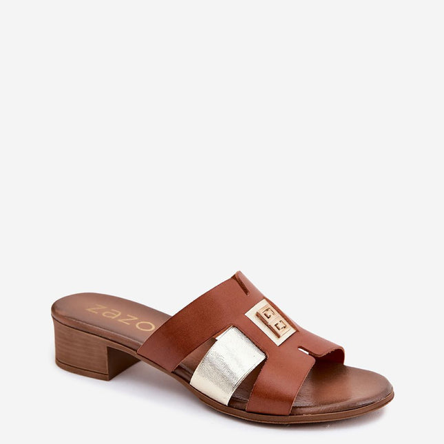 Step in Style Elegant Heeled Sandals with Cushioned Footbed