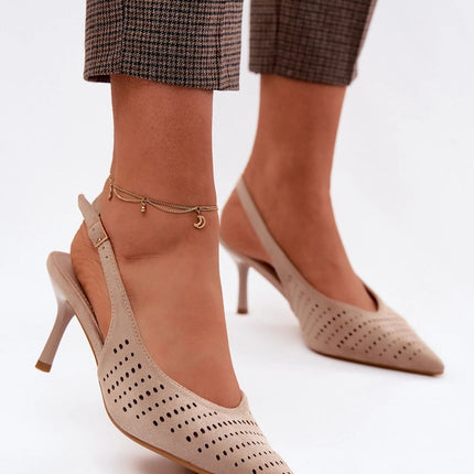 Step in Style Professional Heel Sandals with Cushioned Footbed & Arch