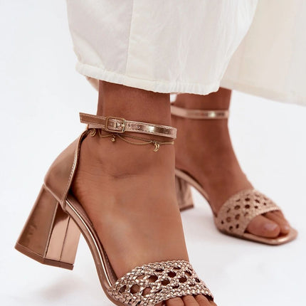 Step in Style Professional Heel Sandals with Comfort Cushioning