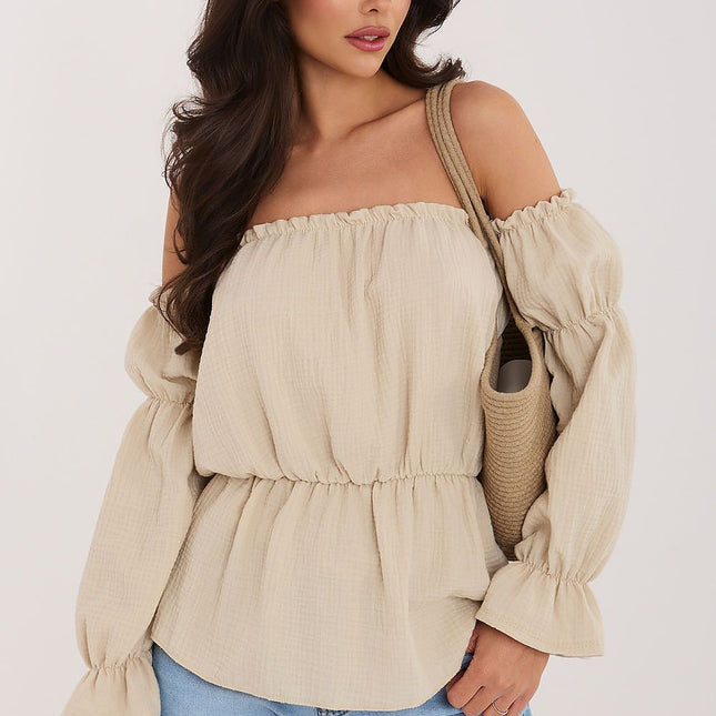 Italy Moda Professional Blouse with Elegant Design and Soft Fabric