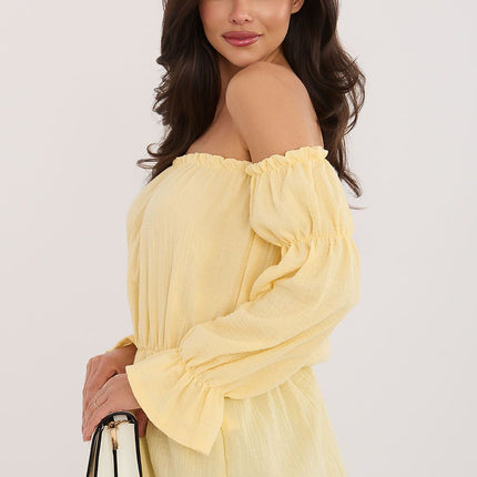 Italy Moda Women's Professional Blouse - Elegant Design & Comfortable