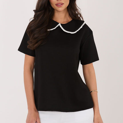 Italy Moda Professional Blouse with Elegant Design and Comfortable Fab