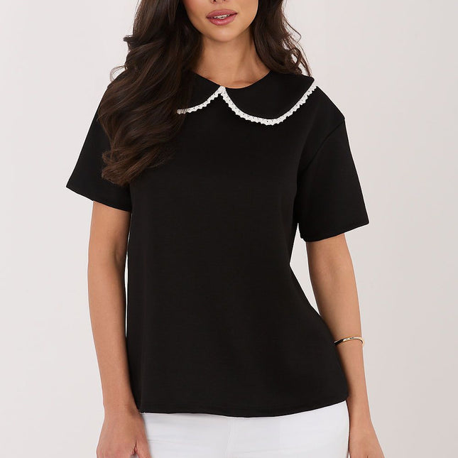 Italy Moda Professional Blouse with Elegant Design and Comfortable Fab