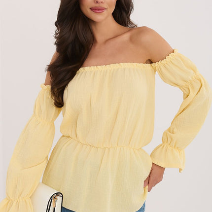 Italy Moda Women's Professional Blouse - Elegant Design & Comfortable