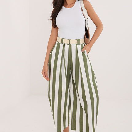 Factory Price Women's Professional Culottes with Pockets and Stretch F