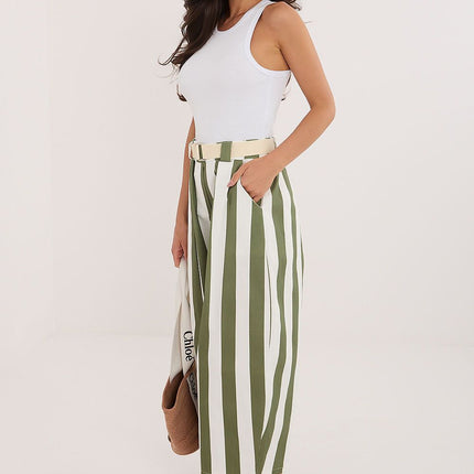 Factory Price Women's Professional Culottes with Pockets and Stretch F