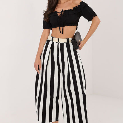 Factory Price Women's Professional Culottes with Pockets and Stretch F