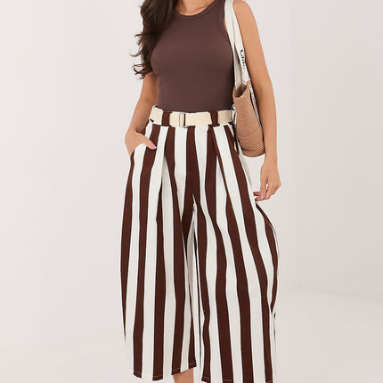 Factory Price Women's Professional Culottes with Pockets and Stretch F