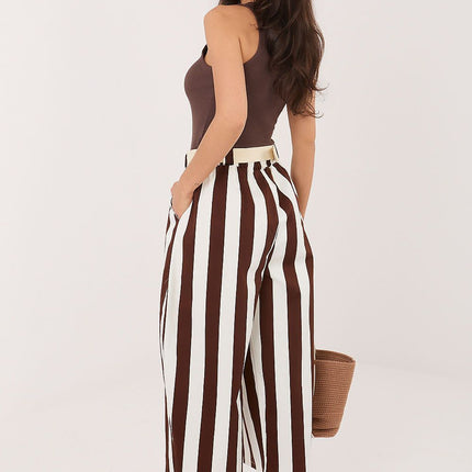 Factory Price Women's Professional Culottes with Pockets and Stretch F