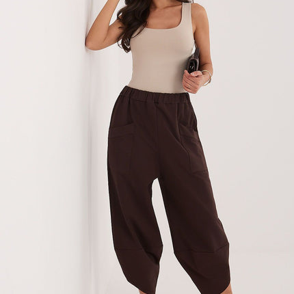 Rue Paris Professional Tracksuit Trousers with Stretch Fabric and Pock
