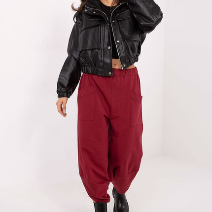 Rue Paris Professional Tracksuit Trousers with Stretch Fabric and Pock