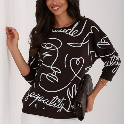 Rue Paris Professional Blouse with Elegant Design and Comfortable Fit