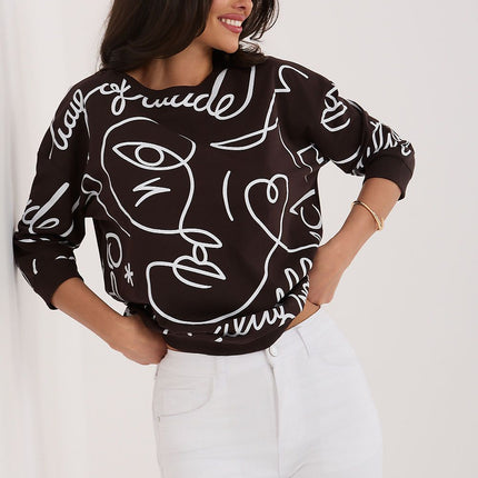 Rue Paris Professional Blouse with Elegant Design and Comfortable Fit