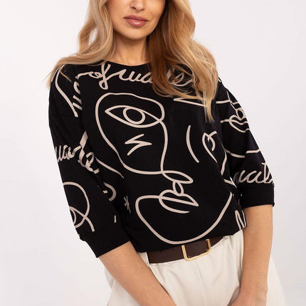 Rue Paris Professional Blouse with Elegant Design and Comfortable Fit