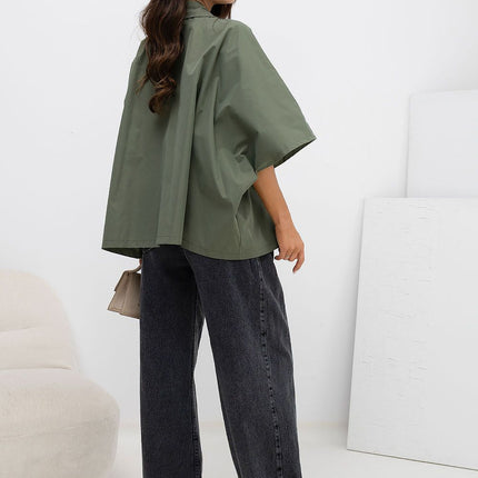 Rue Paris Professional Tailored Coat with Warm Lining and Pockets
