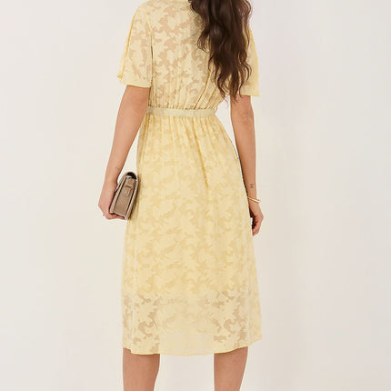 Rue Paris Elegant Cocktail Dress with Flattering A-Line Silhouette