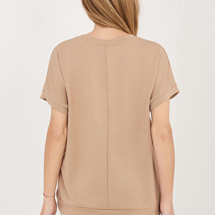 Rue Paris Professional Blouse with Elegant Design and Comfortable Fit