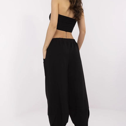 Rue Paris Professional Tracksuit Trousers with Stretch Fabric and Pock