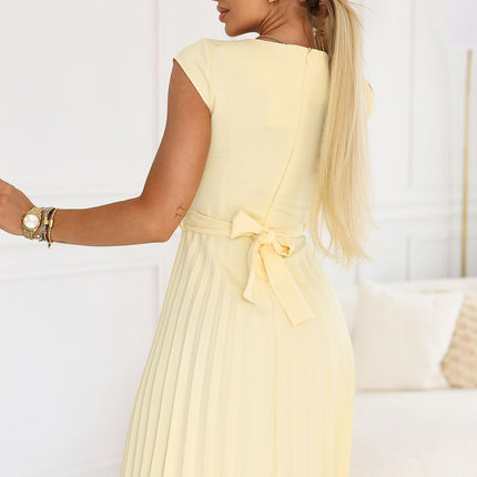 Numoco Women's Professional Daydress with Sleeves and Elegant Design