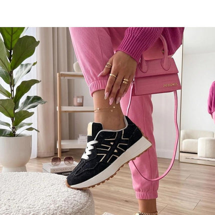 Solea Women's Platform Sneakers with Cushioned Insole and Lightweight