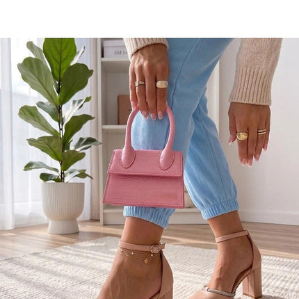 Solea Professional Block Heel Pumps with Cushioned Insole & Classic De