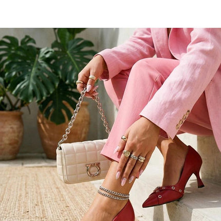 Solea Professional High Heels with Cushioned Insole and Elegant Design