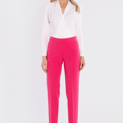 Stylove Women's Professional Trousers with Stretch Fabric and Pockets
