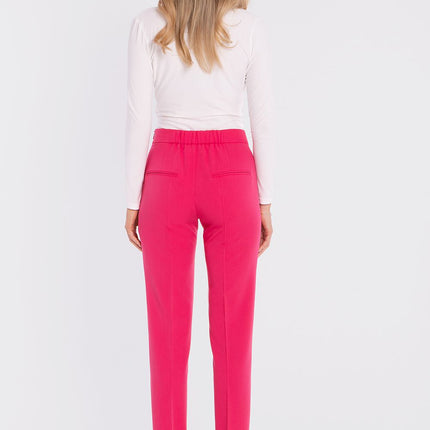 Stylove Women's Professional Trousers with Stretch Fabric and Pockets