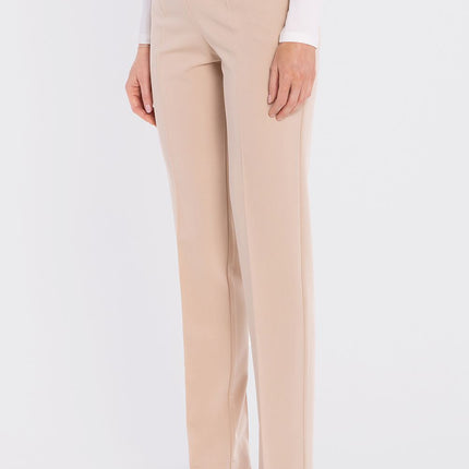 Stylove Women's Professional Trousers with Stretch Fabric and Pockets
